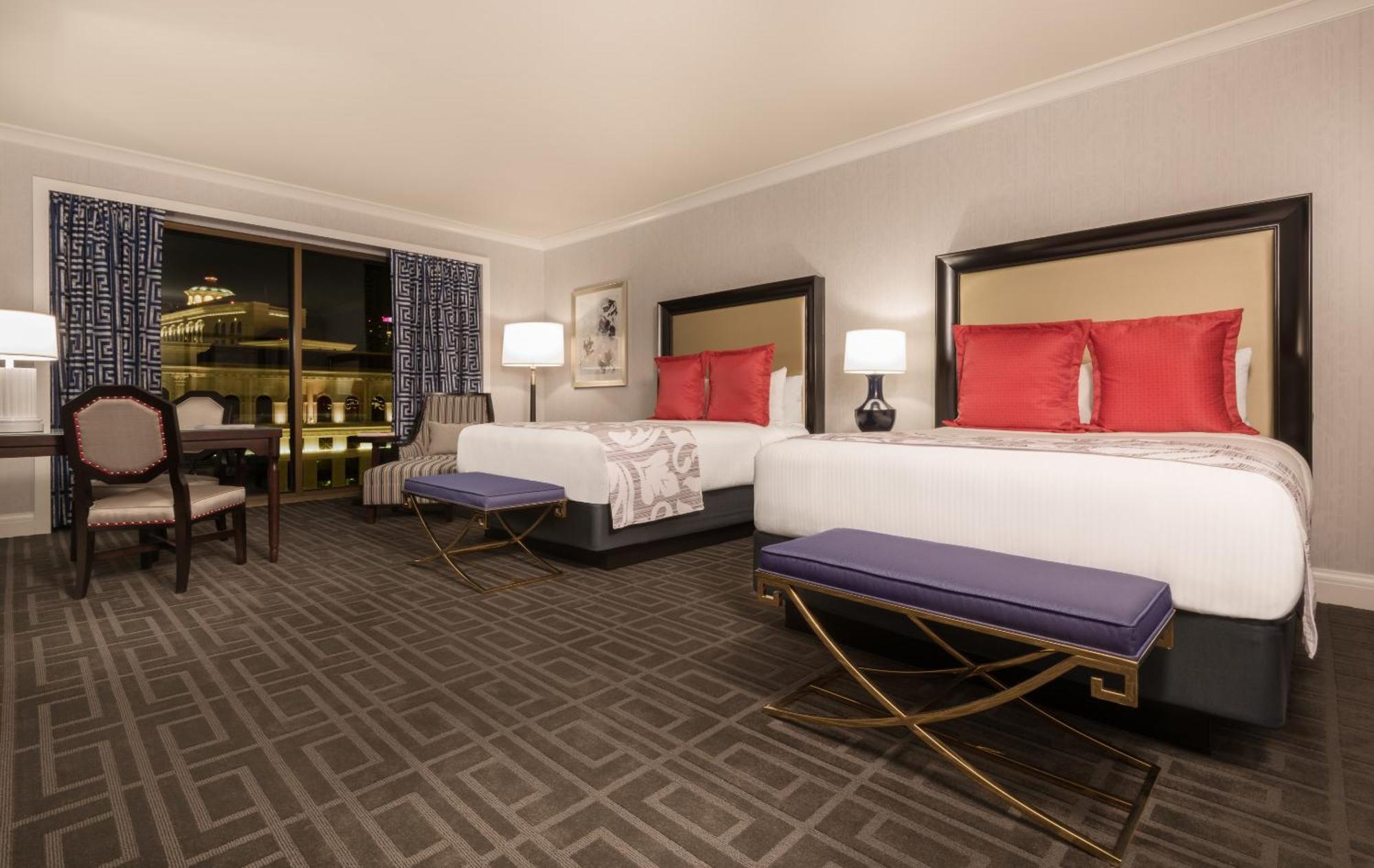 Caesars Palace Hotel & Casino Las Vegas Exterior foto A guest room at the resort