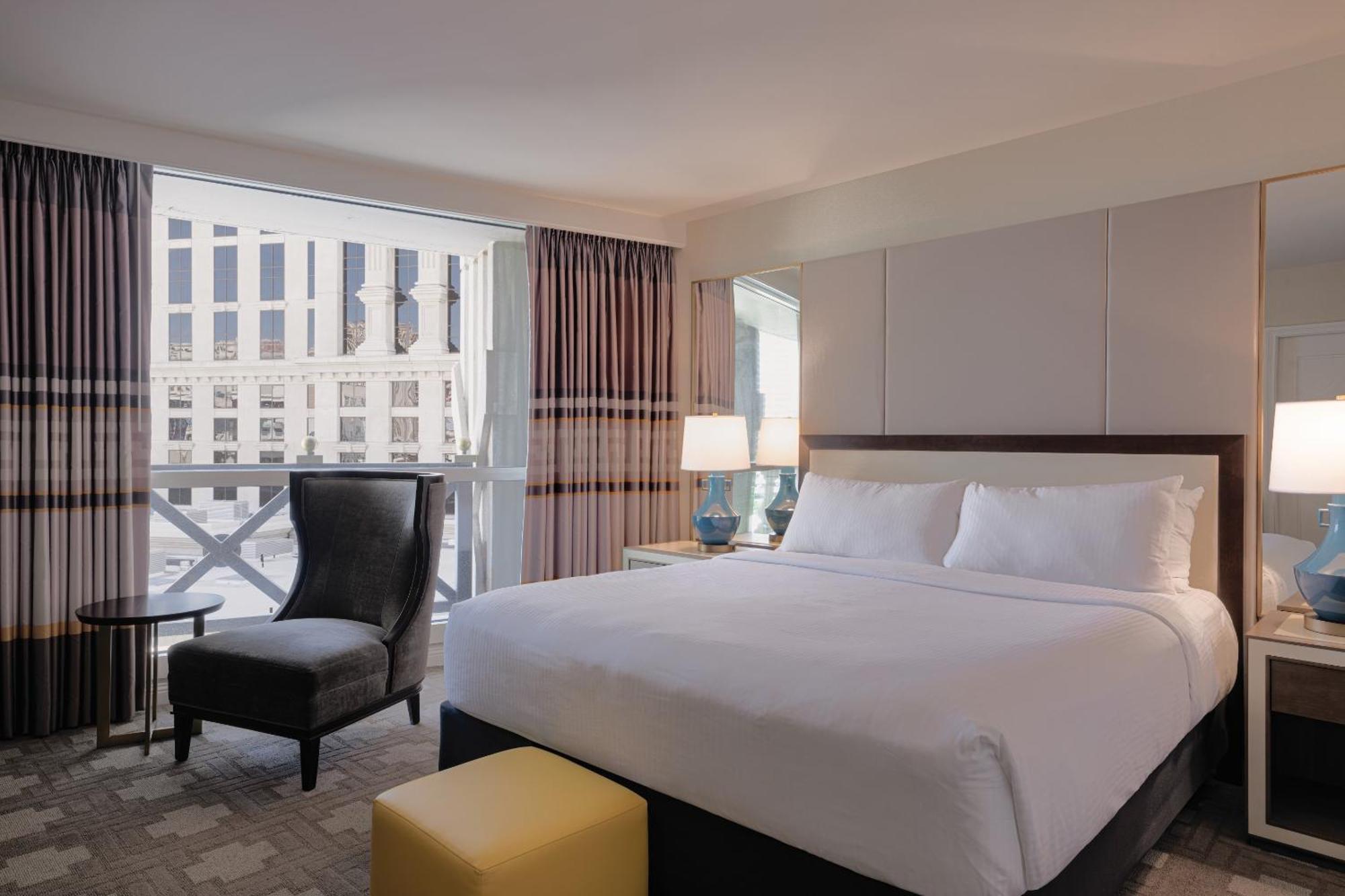 Caesars Palace Hotel & Casino Las Vegas Exterior foto A guest room at the hotel