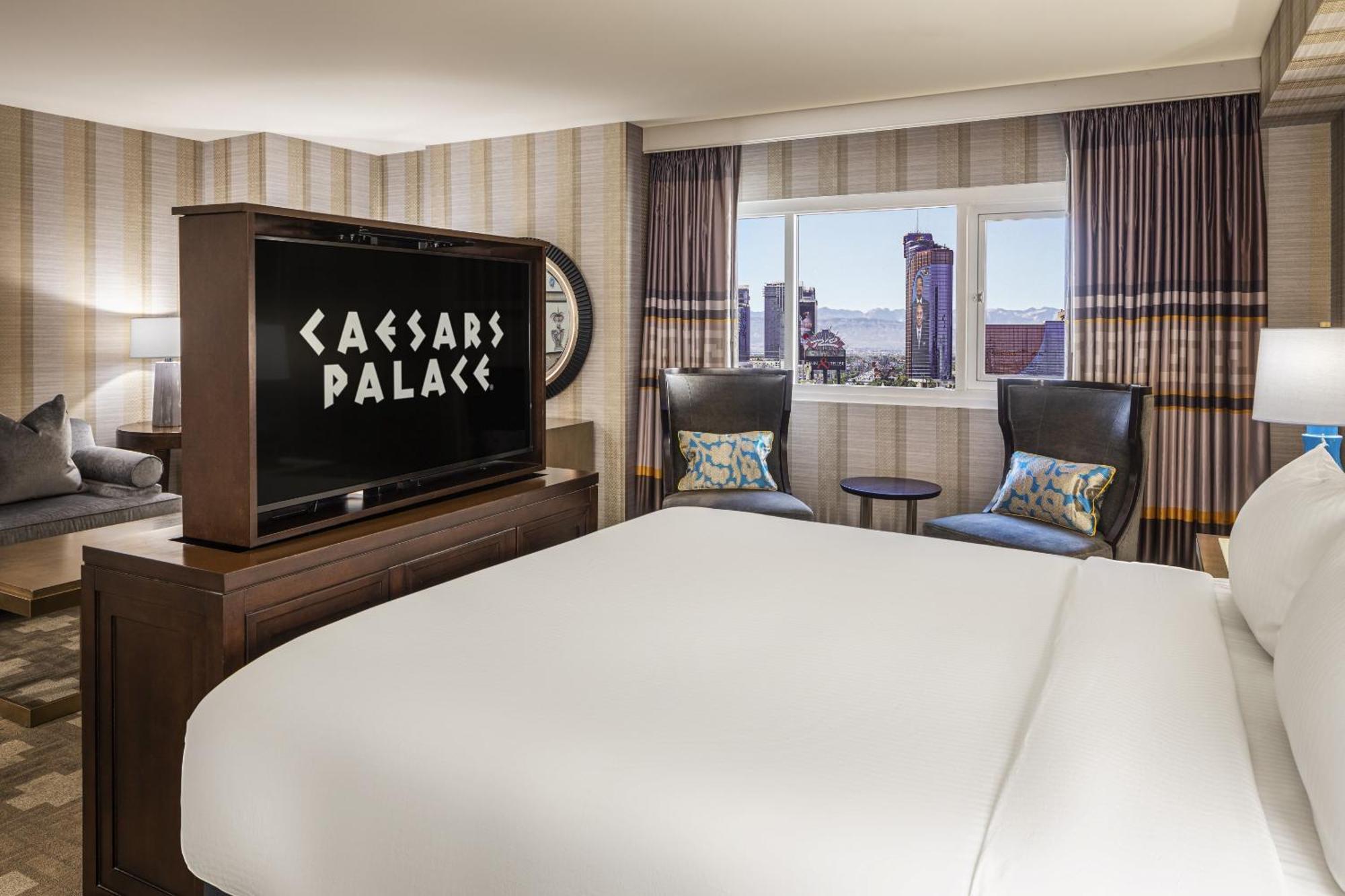 Caesars Palace Hotel & Casino Las Vegas Exterior foto A Caesars Palace room