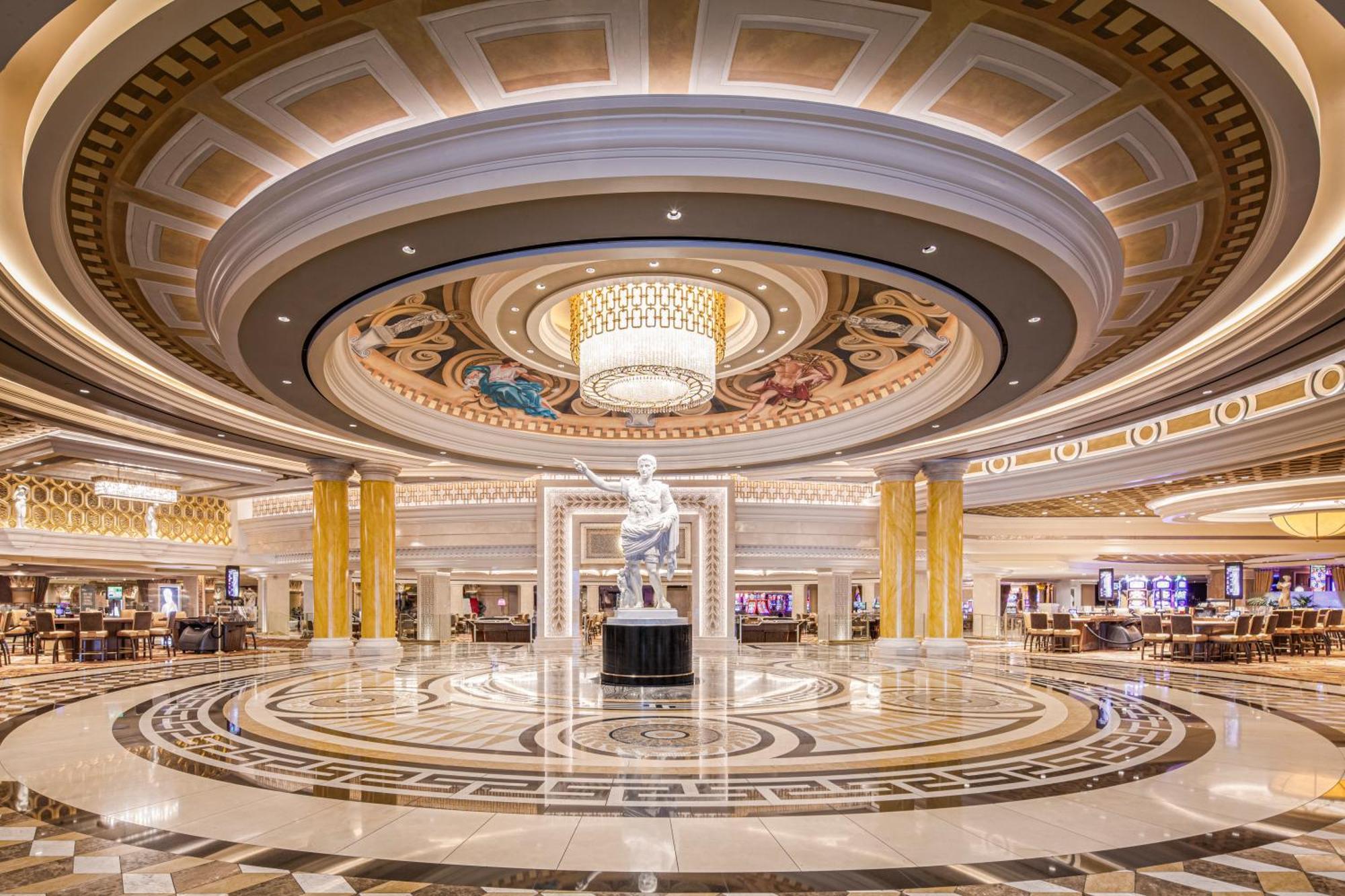 Caesars Palace Hotel & Casino Las Vegas Exterior foto The lobby of Wynn Macau